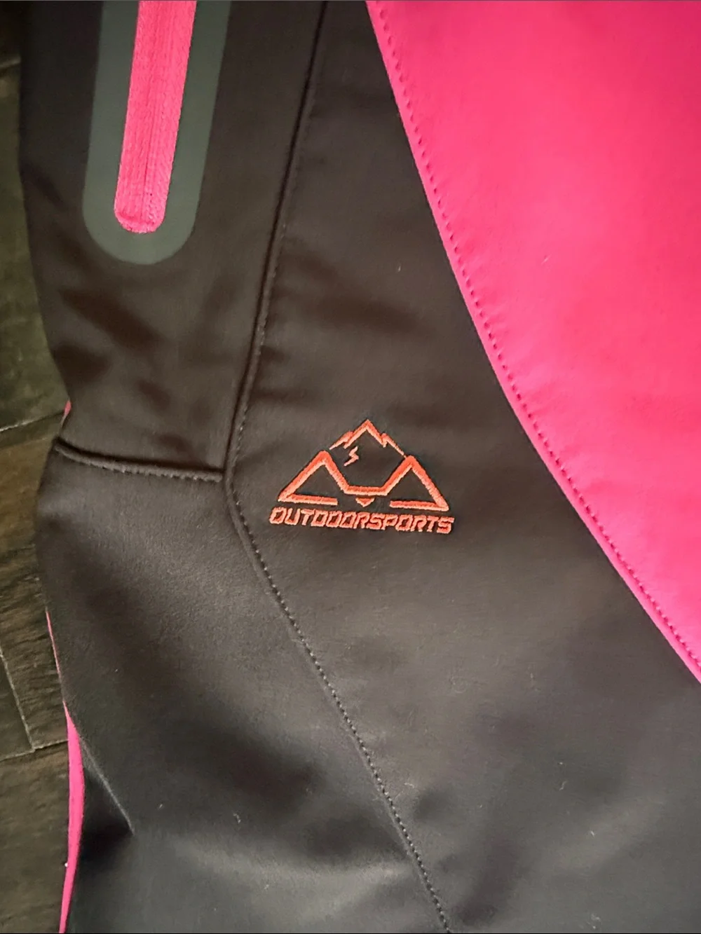 Womens Hot Pink & Black Outdoor Pants